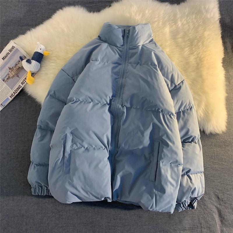 Heren Down Parka Mannen Harajuku Kleurrijke Bubble Jas Winterjas Heren Streetwear Hip Hop Parka Koreaanse Zwarte Kleding Puffer jassen 220829