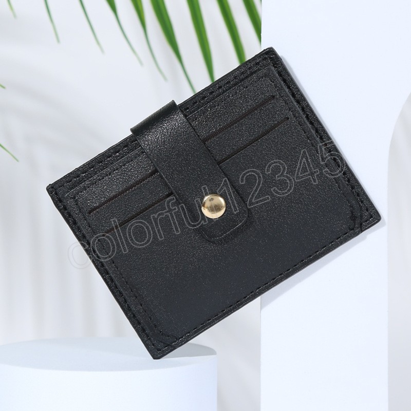 PU Leather Wallets CASE CASE CARD CARD MEN