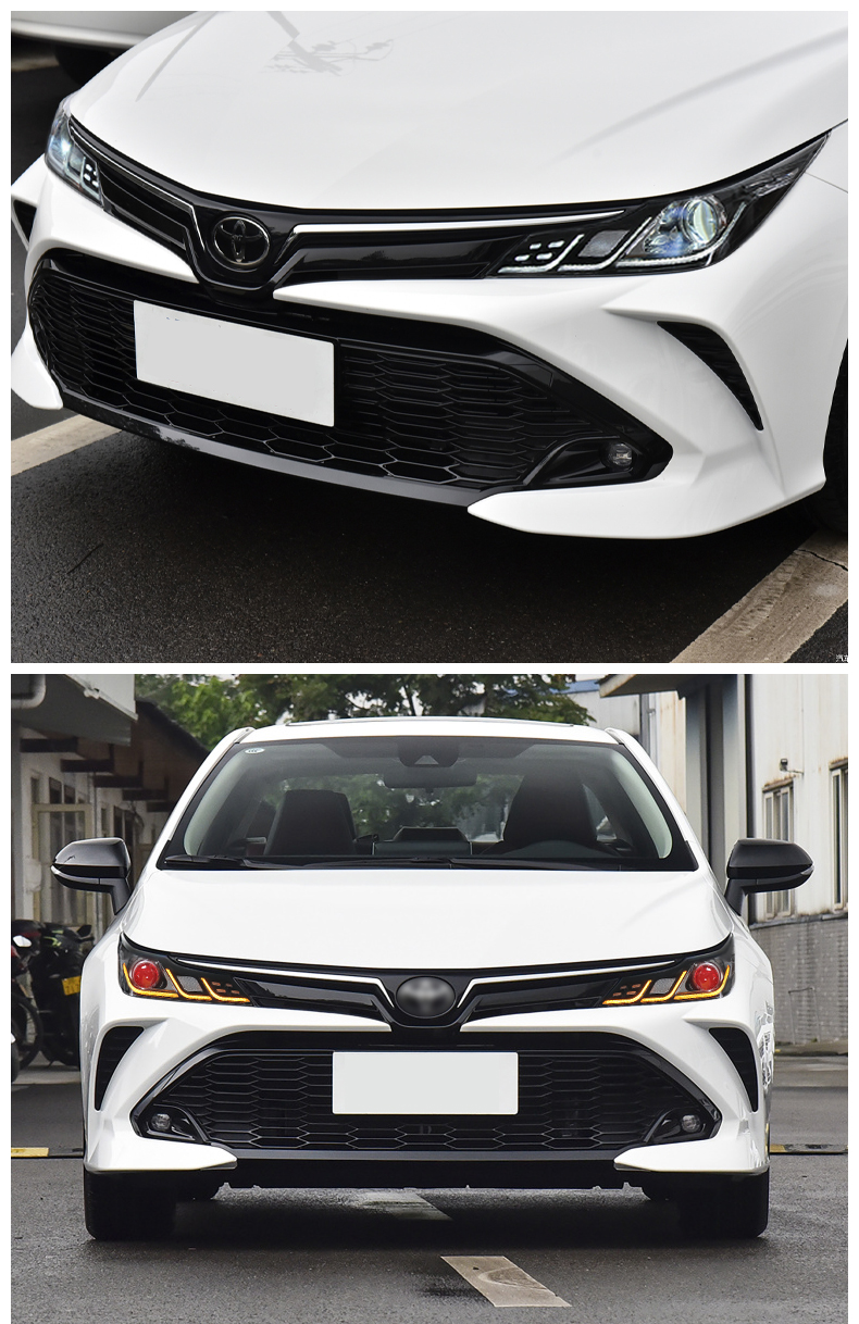 Headlight all LED for Toyota Corolla 20 19-2021 LED Light High Low Beam Running Lights Angel Eye Headlights Accessories