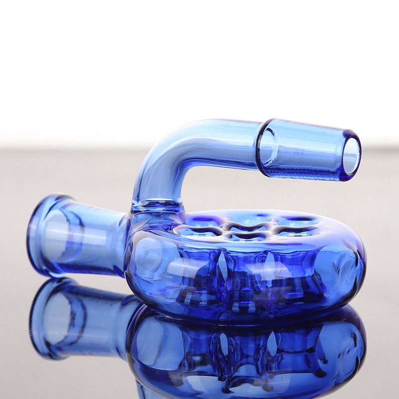 Kleurrijke rookglas bong waterpijp droge as catcher hookah kom adapter adapter connector convert houder handgemaakte accessoires dhl gratis