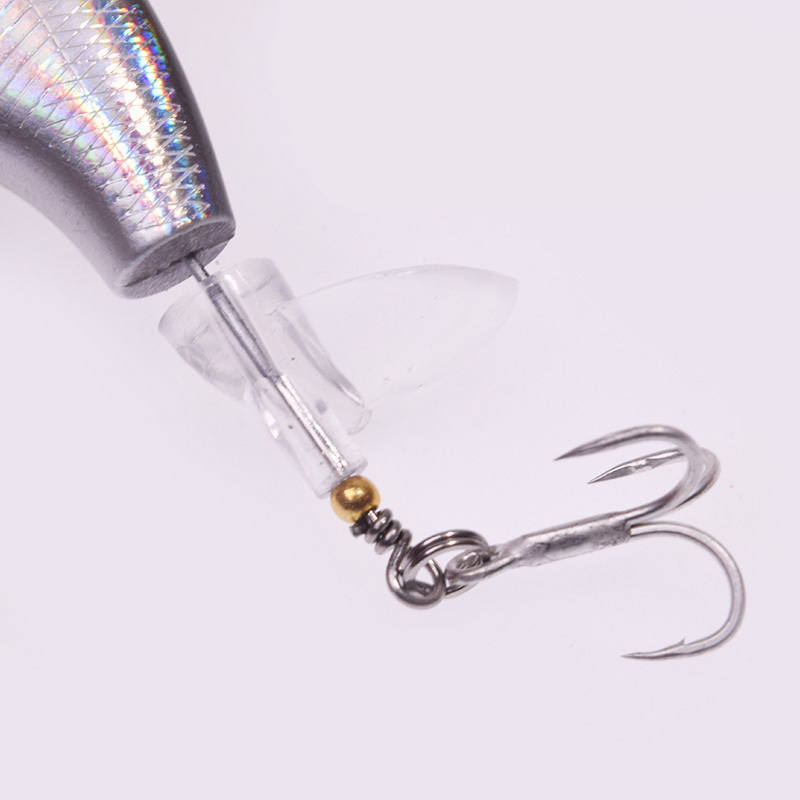 Angelhaken Whopper Plopper Angelköder 75mm 65g Topwater Bleistift Künstlicher harter Köder Bass Weiche rotierende Schwanzwobbler Angelgerät 220830