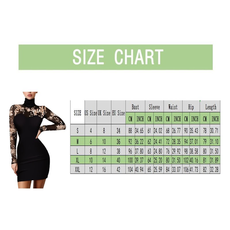 Casual Dresses Mesh Transparent Sexy Black Women Shiny Print Turtleneck Long Sleeve Bodycon Evening Party Mini Vestidos 220830