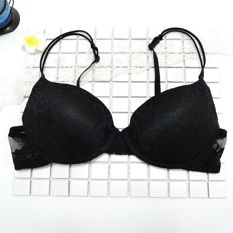 Bra's vrouwen sexy onderbladen gevlekte push -up borduursel kant 32 34 36 38 40 42 44 a b c d e ssiere dompel lingerie 220902