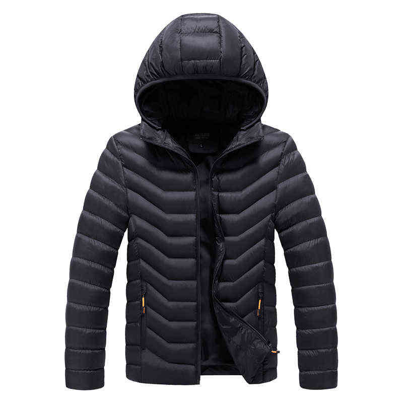 Giacche da uomo Chaifenko inverno caldo casual Jas Parka Mannen Herfst Mode Streetwear Winddicht Dikke Slanke Effen L220830