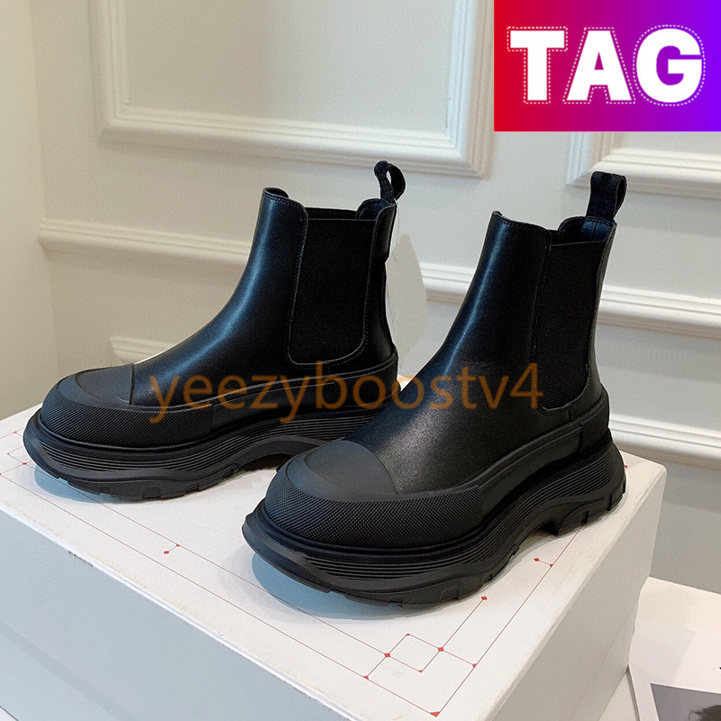 Diseñador Botas Slick Boots para mujer Plataforma de moda Plataforma de moda Boot de tobillo Triple Black White Canvas Royal Blue Magnolia Canvas Luxury Women Sneakers