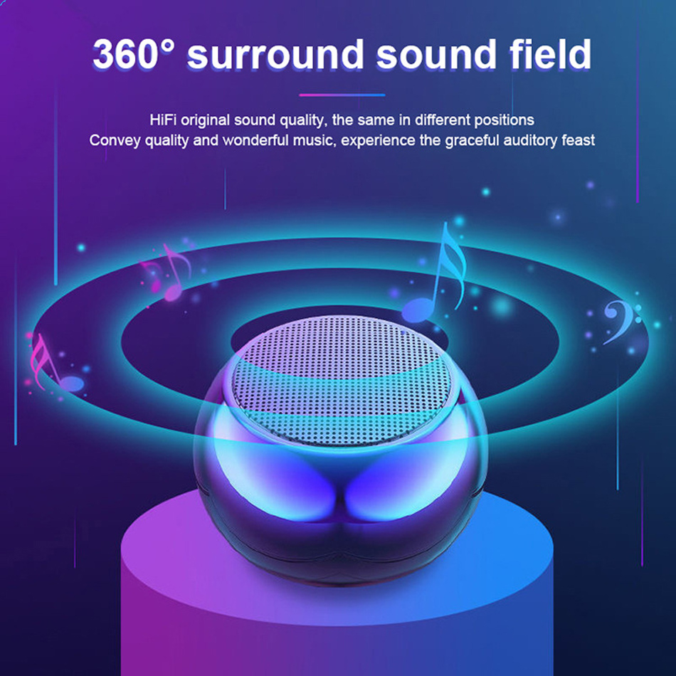 Mini haut-parleur Sound Board Portable Wireless Endeurs Bluetooth Soundbar Small Small Music Player