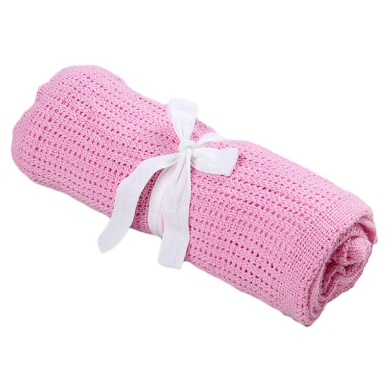 Bebek bebek deliği battaniyeleri kundak sargısı yeni doğan battaniyeler muslin tığ işi pamuk klima uyku tulumu bebek arabası battaniye
