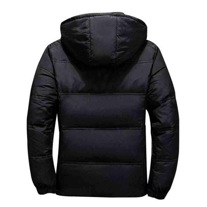 Jackets masculinos Winter Parka térmico encapuzado para baixo de roupa masculina quente Homme M-4xl L220830