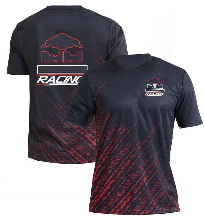 Nova camisa de manga curta da equipe de corrida de F1 com o mesmo costume