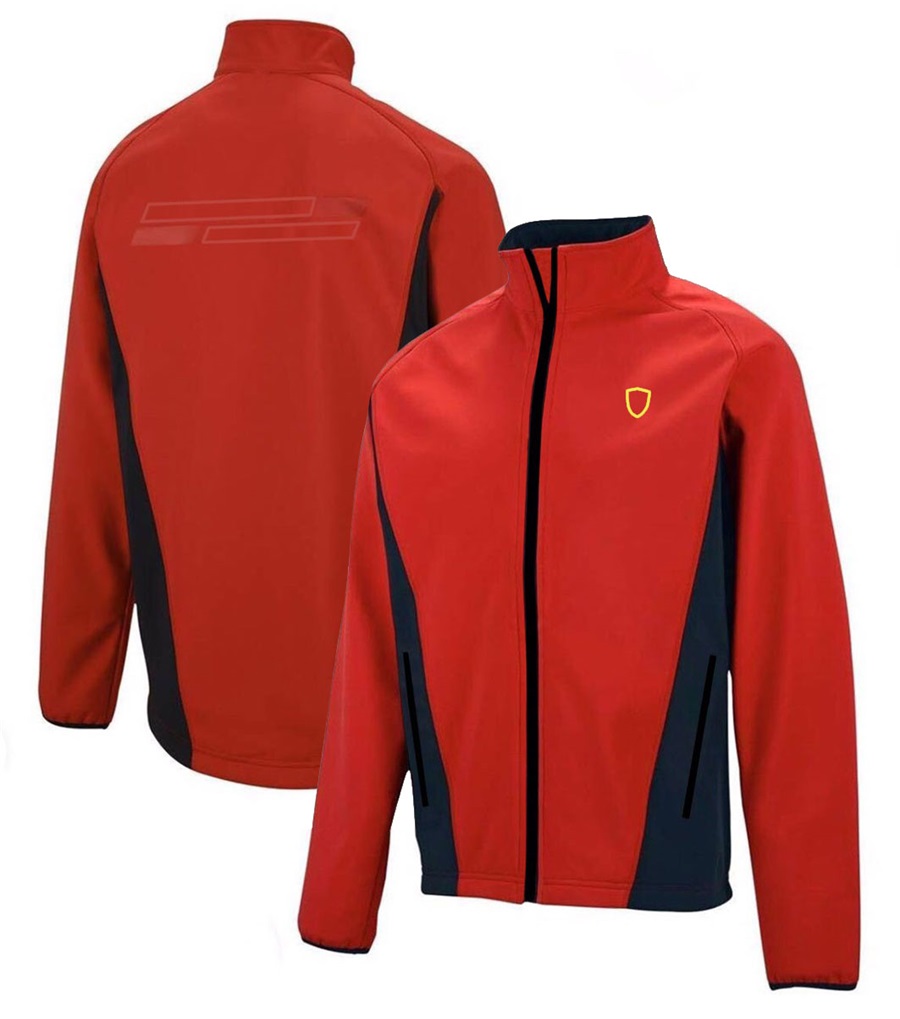 2022 F1 Team Logo Felpa con cappuccio Formula 1 Giacca antivento Autunno Inverno Uomo Zip Up Giacca a vento da corsa Felpe con cappuccio oversize Motocross Jersey