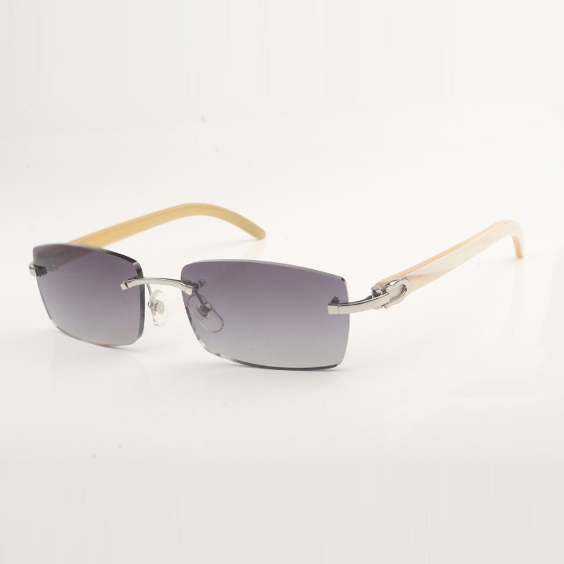 Plain White Buffs zonnebril 3524012 met 56 mm lenzen voor heren en dames264v