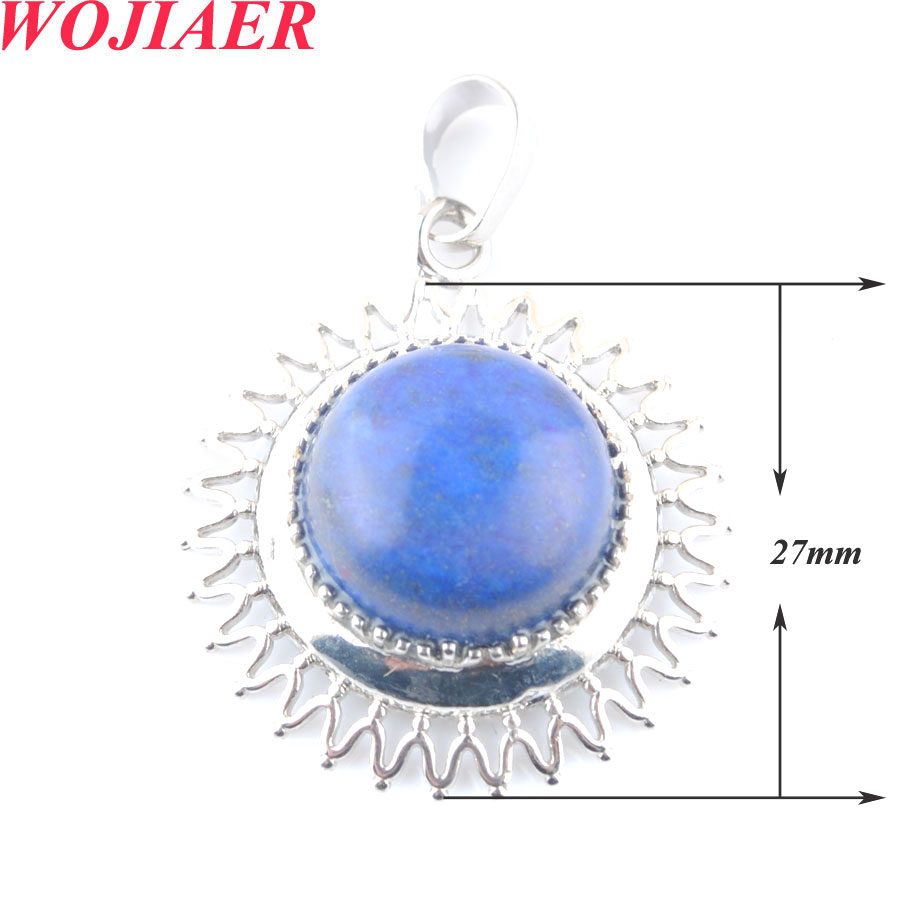 Natuursteen hanger ketting zonnebranding paars kristal voor vrouw sieraden maat 27 mm groothandel BO922