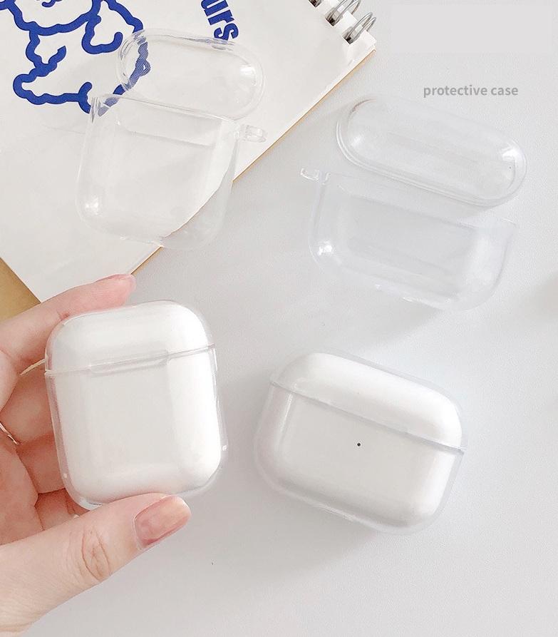 For Airpods pro 2 air pods 3 Earphones airpod Bluetooth Headphone Accessories Solid Silicone Cute Protective Apple Wireless Charging Box Shockproof 2nd Case