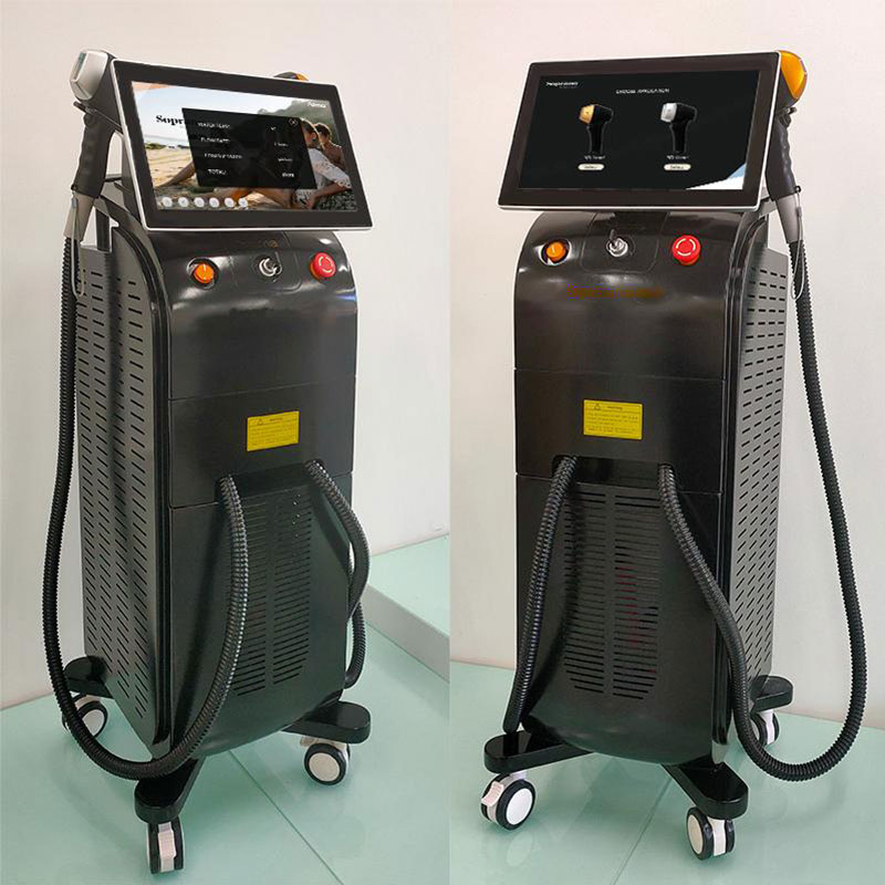 Новые уровни Platinum Ice 808 Diode Laser Machine Удаление волос омоложение кожи для цельной настройки логотипа лица и тела