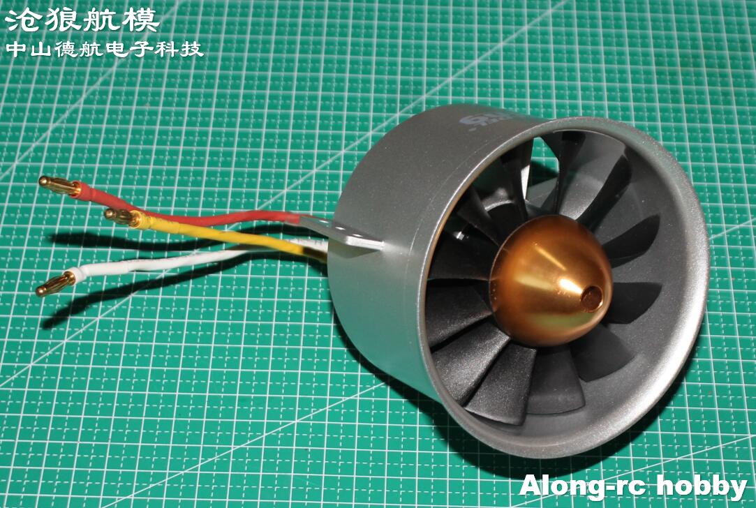 Freewing 12 Blades 90mm Metall EDF Jet Power E72214 6S 4068-1750 Inrunner Motor oder 8S 4075-1350KV E72215 f￼r 90 RC-Flugzeugflugzeuge