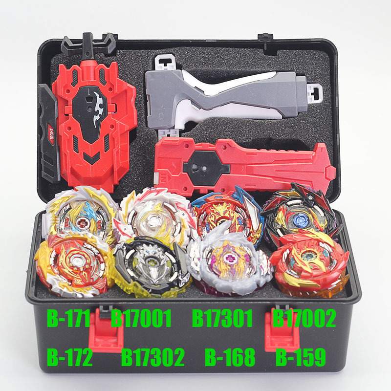 Спиннинг топ Tomy Beyblade Burst B173 B171 Bcombination Set Toys Beyblades Arena Bayblade Metal Fusion 4D с пусковой установкой 220830