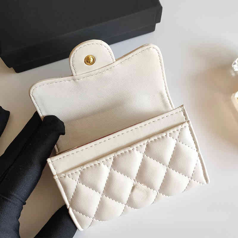 Märke plånböcker c hem ny modeväska äkta läder plånbok kvinnor handväska kredit -ID -kort8753357