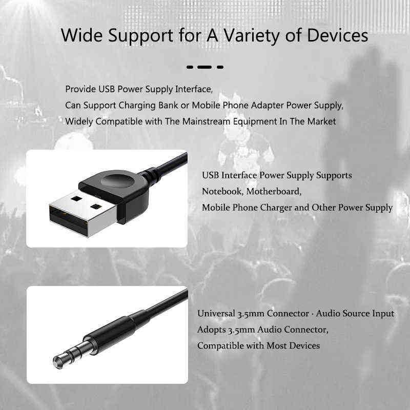 Taşınabilir Hoparlörler Masaüstü 2.0 Defter Mini Ses USB Aktif Ev Masaüstü Multimedya Cep Telefonu Bilgisayar Dijital Hoparlör T220831