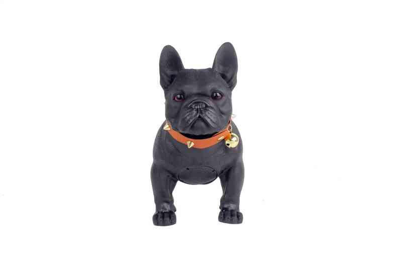 Taşınabilir Hoparlörler M209 Bulldog Fullbody Dog Bluetooth Hoparlör Karikatür FM Araba Hoparlörleri Subwoofer Ses Çubuğu T2208313385286