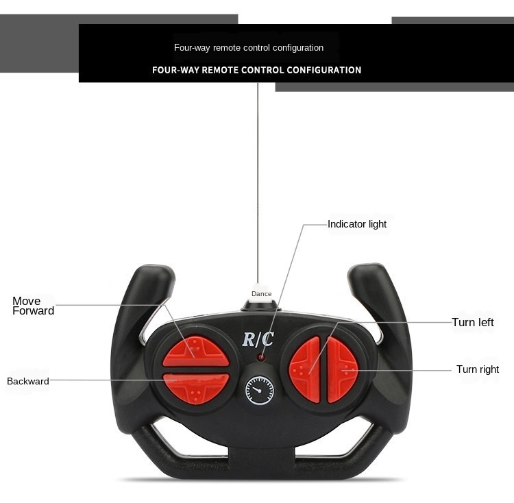 ElectricRC Car RC Fourway 118リモートコントロールカーLEDライト充電オフロードレーシングレーシングエレクトリックボーイ玩具屋外誕生日玩具220830