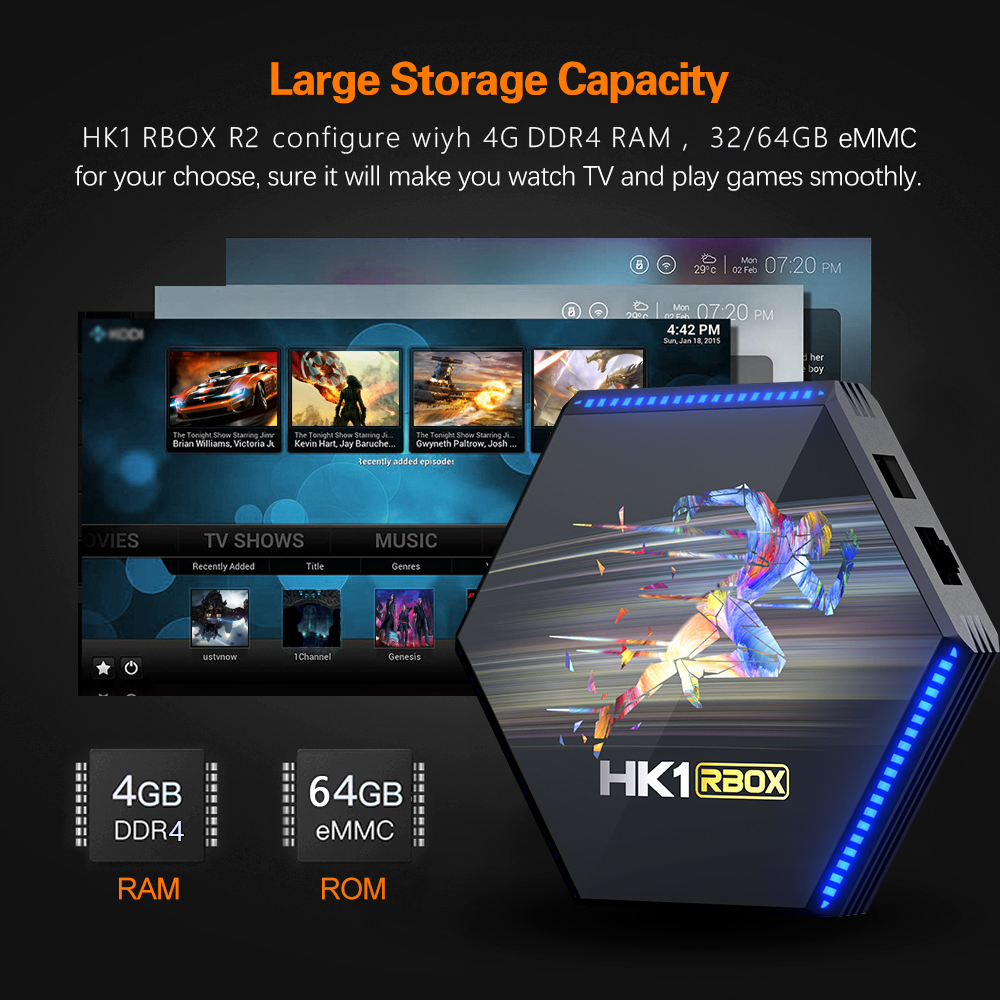 HK1 Rbox R2 Android 11.0 TV Box RK3566 DDR4 8GB 64GB QUART CORE 4G32G 4G 64G 8K Smart Media Player 1000M 2.4/5G Dual Band WiFi BT4