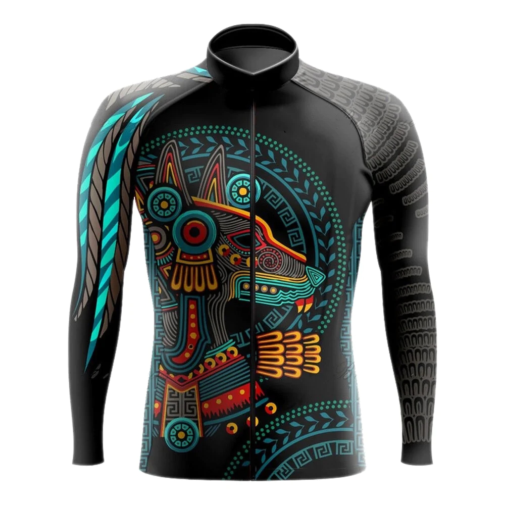 2023 Mexiko Radtrikot-Set, klassisches MTB-Rad-Trägershorts-Set, reflektierend, individuelle Fahrradbekleidung, Fahrradbekleidung, Maillot