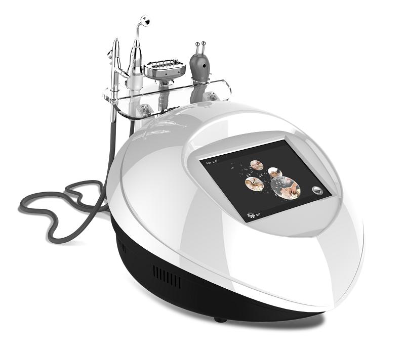 Zuurstofstraalschil Aqua gezicht Skin Trapphering Machine draagbare oxigen therapie gezicht huidverzorging haar scalp spuit spuit injectie bleken bio microcurrent toning apparaat