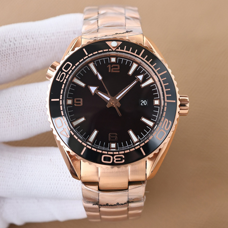 Watch Mens Watches Fully Automatic Mechanical Watch 43mm Stainless Steel Strap Waterproof Design Multiple Colors Fashion Wristwatch