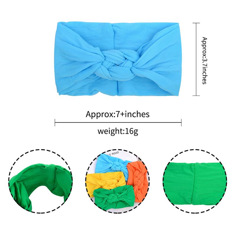 Новое плетеные нейлоновые аксессуары для волос детские повязки повязки для девочек модные витух