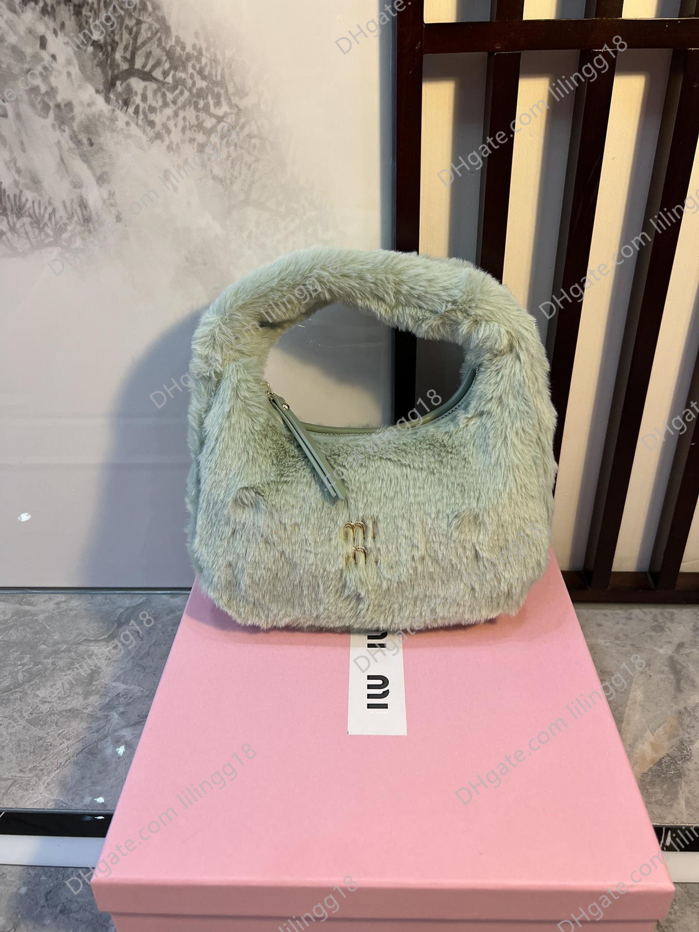 Mi Wander Mini Mini Hobo Bag Уникальная дизайнерская мода повседневная сумочка женская классическая цепная мешка на плечах