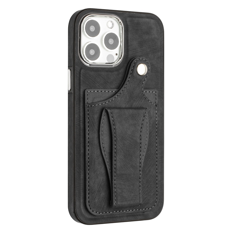 ID -kort Pocket Pack Läder mjuka TPU -fodral för iPhone 14 Pro Max 13 12 11 X XS XR 8 7 Plus Multifunktionellt kortpaket 360 Holder Fashion Credit Slot Telefon Back Cover Cover