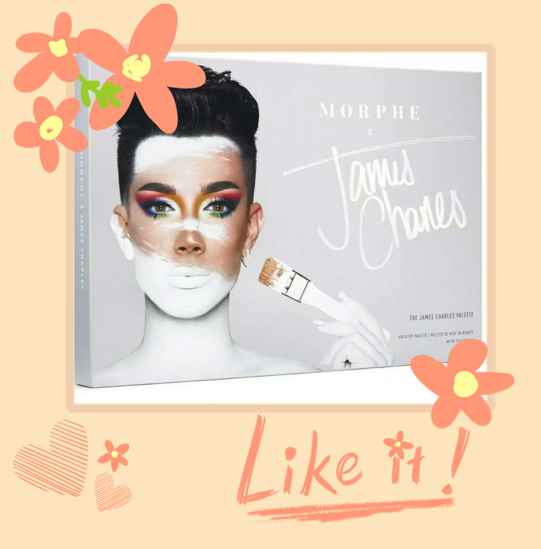 Morph x JamesCharles Artistry Palette 39 Ombretti e Pigmenti Pressati Tonalità Colorate Profondamente Pigmentate - Matte Metallico e Shimmer