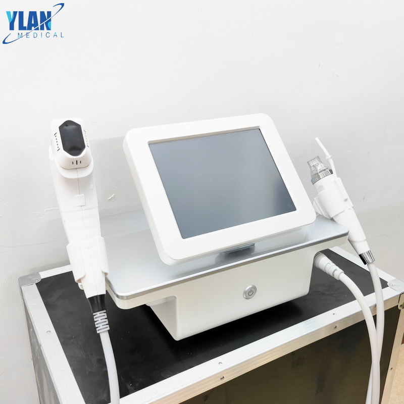 2022 Microneedle Beauty Microneedle 2 в 1 4D 7D Hifu Professional Beauty Machine Skin Укрепляющая РЧ-дробная неинвазивная анти старения SMAS поднятие