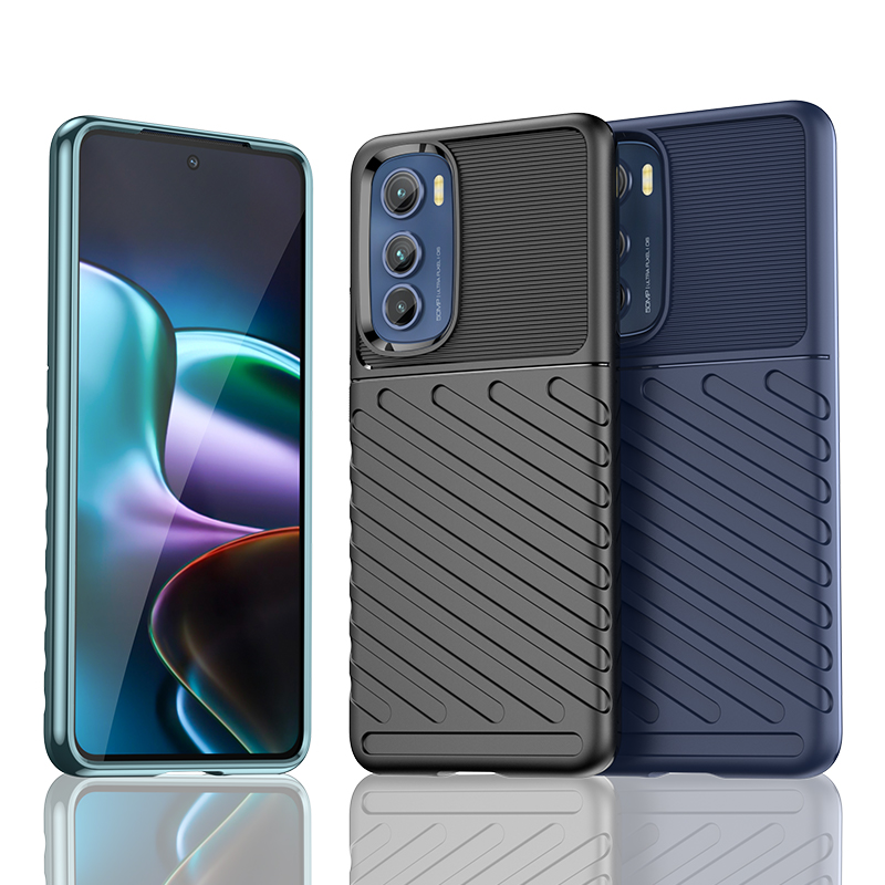 Obudowy telefoniczne dla Moto G72 Edge 30 S30 X30 G22 G42 G52 E22 G82 G200 G100 G60S 5G Rugged Shield Frosted Tekstura TPU Case