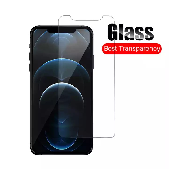 Protector de pantalla de vidrio templado 9H para iPhone 14 Plus Pro Max XS XR 11 12 13 Samsung A51 A71 A52 A72 4G 5G Película protectora con paquete al por menor