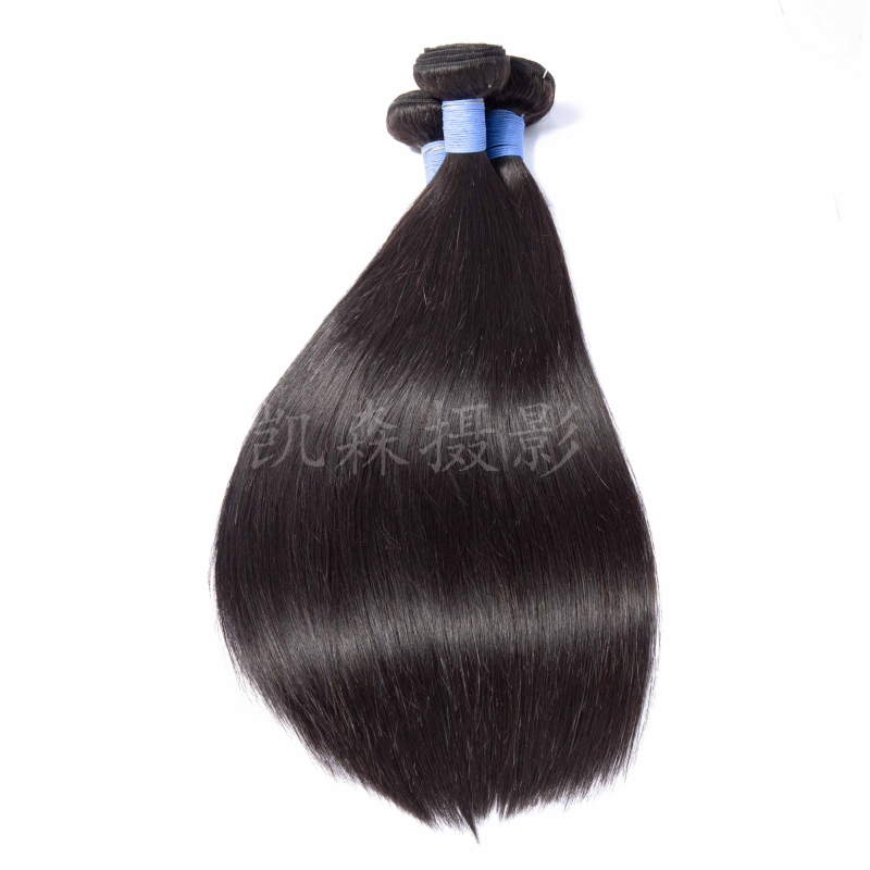 Extensions de cheveux vierges brésiliens péruviens 12A droite soyeuse 10-30 pouces Remy 100% cheveux humains tisse couleur naturelle