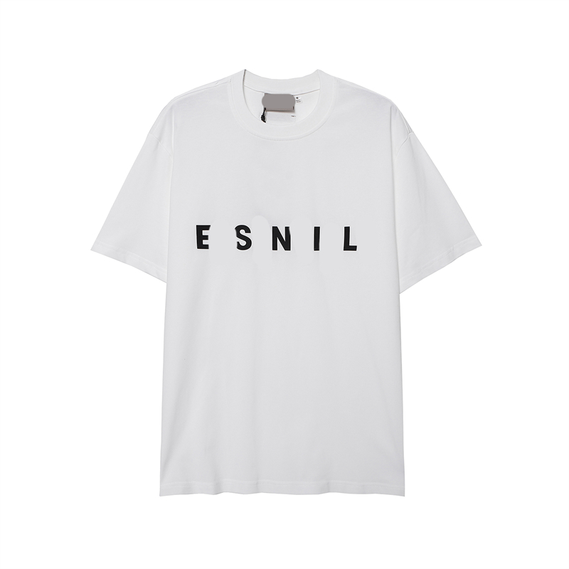 Camiseta de diseñador para hombre de lujo Camisetas con letras impresas en negro Camisetas de diseñador de marca de moda de manga corta Diez colores tamaño S-XL # 888