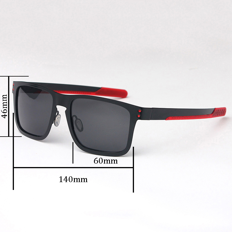 2022 Роскошная марка металлическая рама поляризованные солнцезащитные очки.