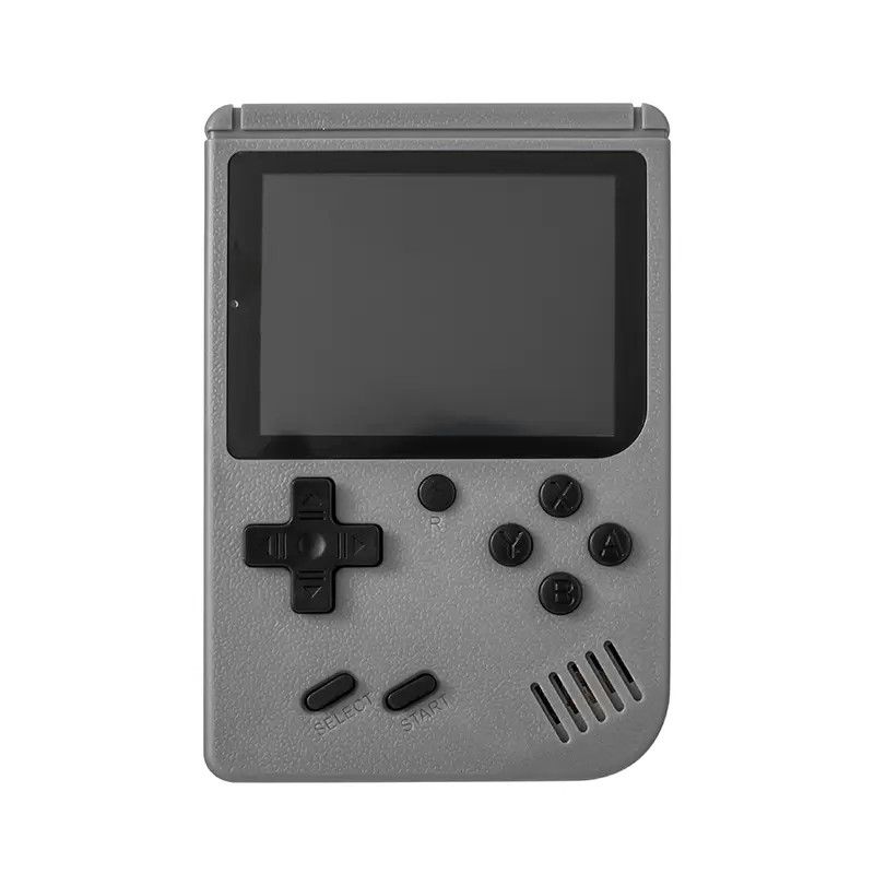 Console de jeu Portable Macaron, lecteur vidéo rétro, peut stocker 500 jeux en 1, berceau LCD coloré 8 bits, Support double mode