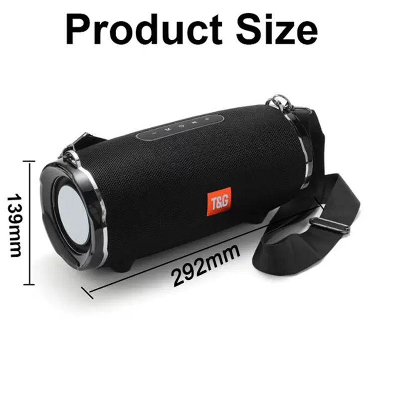 TG187 Bluetooth głośnik 50 W 4400MAH bezprzewodowe wodoodporne głośniki zewnętrzne Bar Center subwoofer 3D Stereo Wsparcie USB/FM