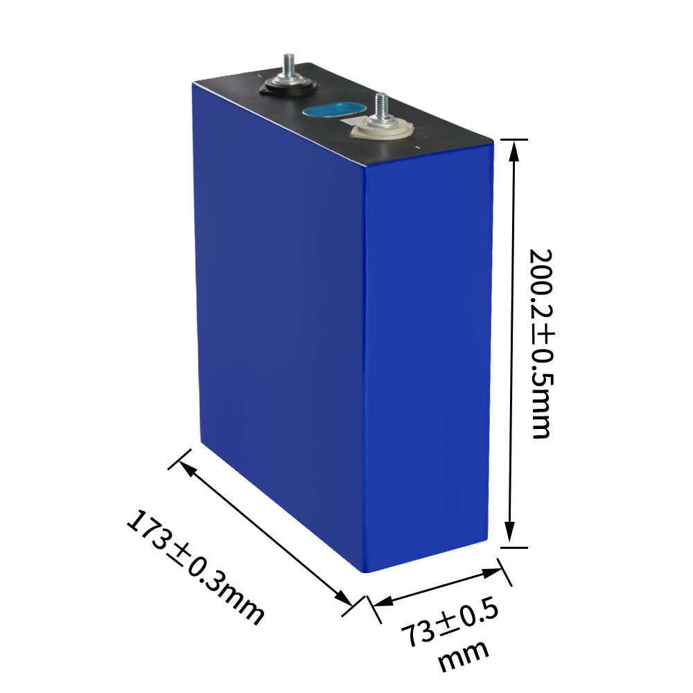 LIFEPO4 Batteri 280AH 3.2V Litiumjärnfosfatuppladdningsbara DIY -celler för 12V 24V 48V RV Båtgolfvagn Forklift Camper Car