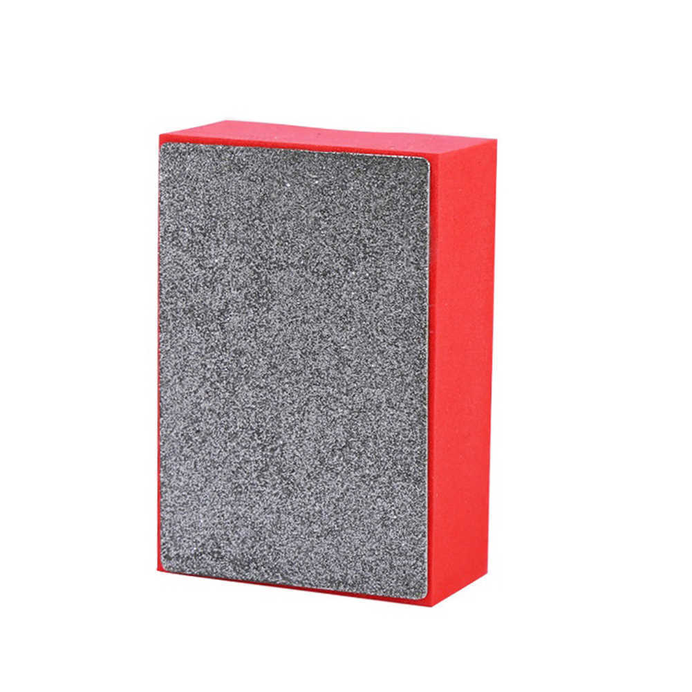 Diamond Polishing Pad 60/100/200/400# Hand Pads Block For Ceramic Tile Marble Glass Grinding Power Tool 90x55mm