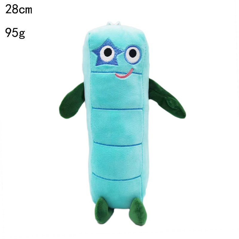 Cartoon Numberblocks Plush Doll Toy Educational Number Blocks Stuffed Baby Birthday Party Gifts