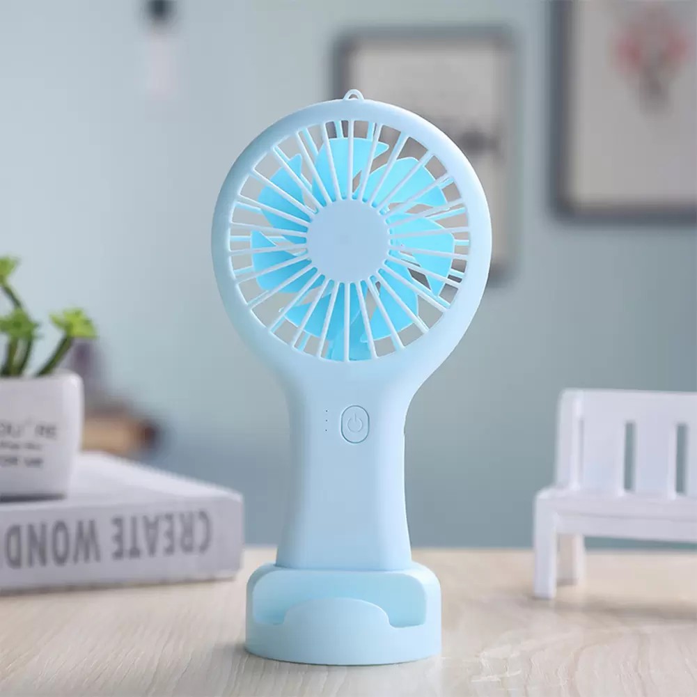 USB Mini Wind Power Fan المحمولة المحمولة مريحة ومكتب طالب محمولة من المعجبين بالكيت.