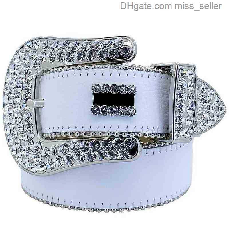 Ceintures de mode pour femmes Designer hommes ceinture en strass Bb Simon avec strass bling comme cadeau ruirong222l