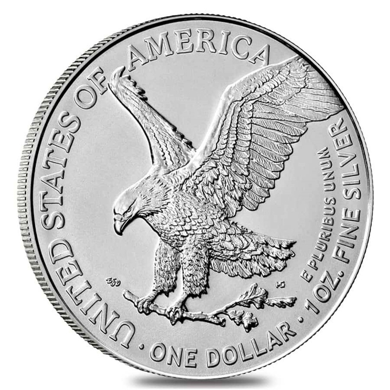 Arts et artisanat Aigle ailé Euro American Eagle Ocean Gold Silver Coin Pièce commémorative Pièce féminine gratuite Pièce commémorative transfrontalière Eagle Ocean