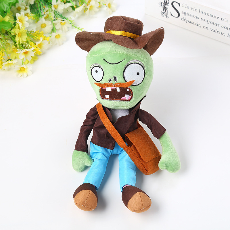 I produttori vendono all'ingrosso piante da 30 cm contro zombie, giocattoli di peluche, giochi di cartoni animati che circondano bambole e regali bambini