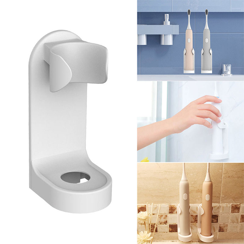 Toothbrush Stand Rack Organizer Electric Toothbrush Wall-Mounted Holder Space Saving Bathroom Accessories ZXF77