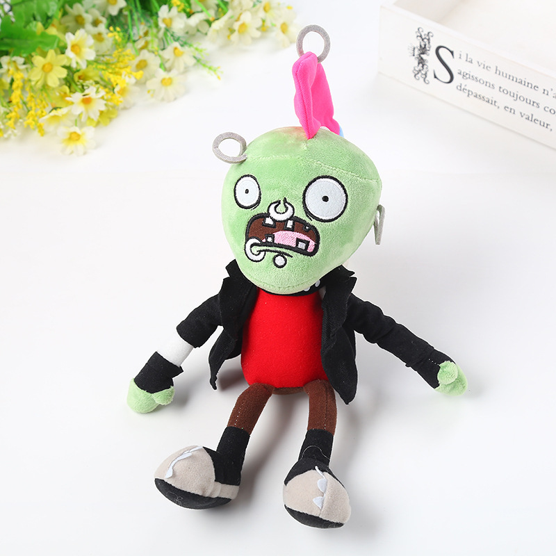 Fabricants de jouets en peluche plantes vs zombies de 30cm, jeux de dessins animés entourant les poupées et cadeaux pour enfants, vente en gros