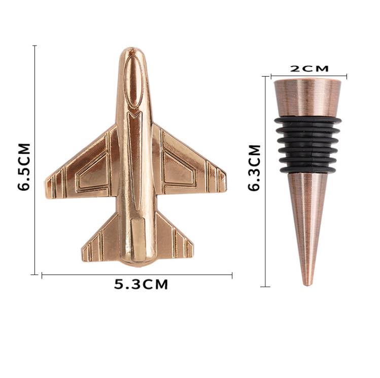 50st Bar Tools Airplane Wine Stopper Plane Bottle Stopper Wine Cork Bottle Plug Gift Bar-Wine Accessories SN390